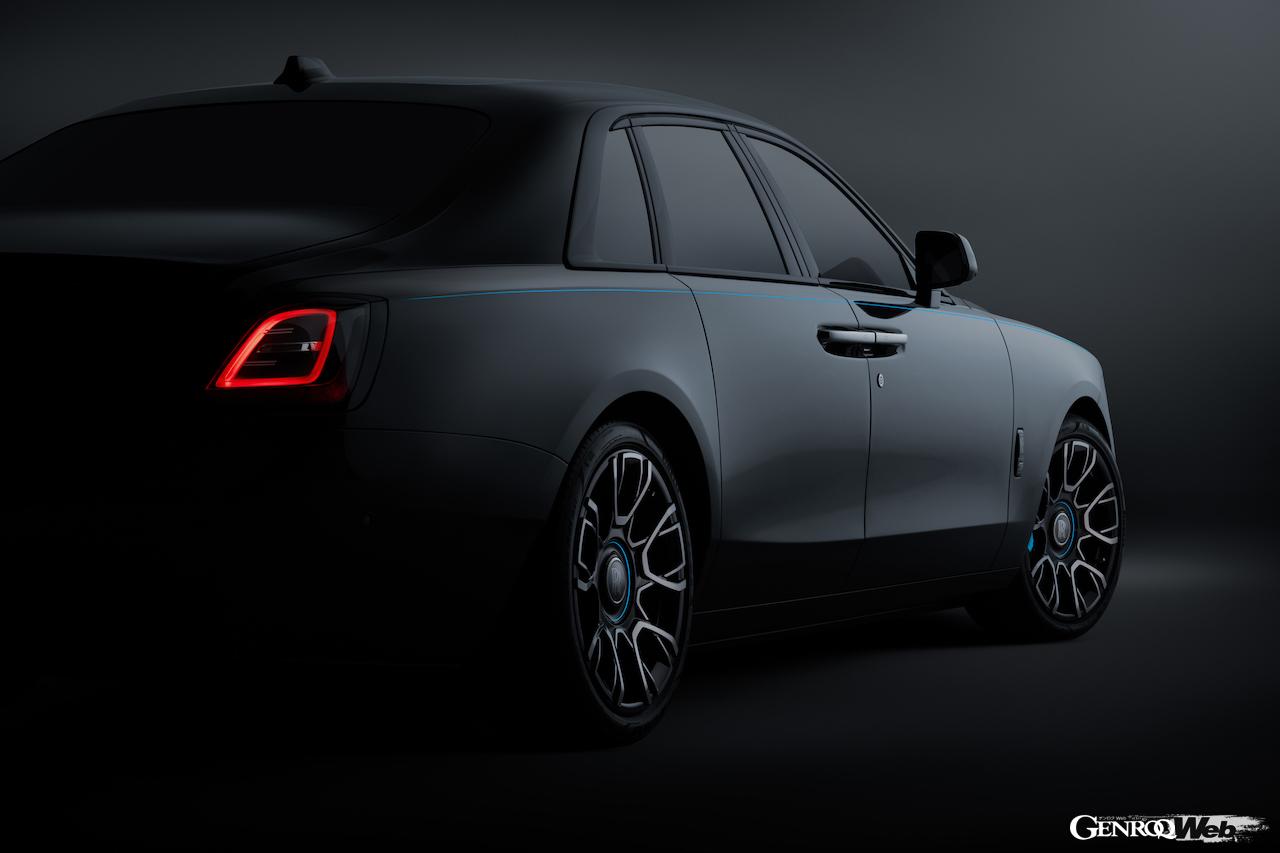 ロールス・ロイス ゴースト ブラック・バッジ仕様のボディサイド