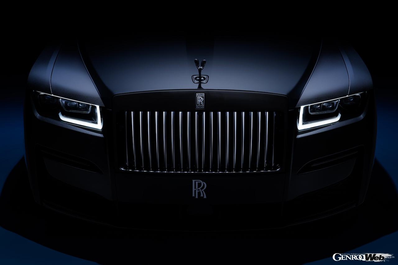 ロールス・ロイス ゴースト ブラック・バッジ仕様のフロントセクション