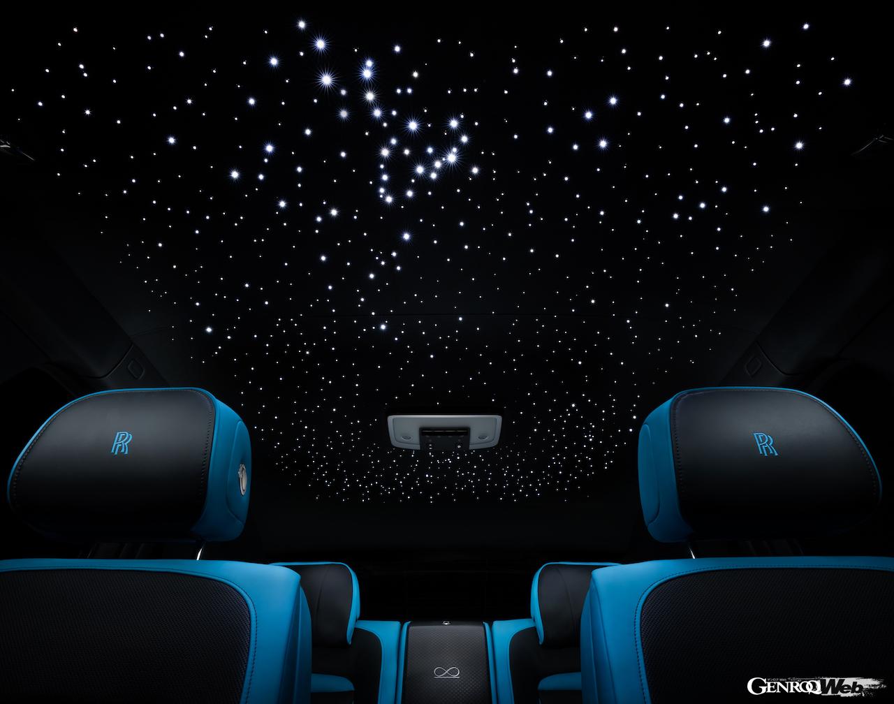 ロールス・ロイス ゴースト ブラック・バッジ仕様のルーフライナー