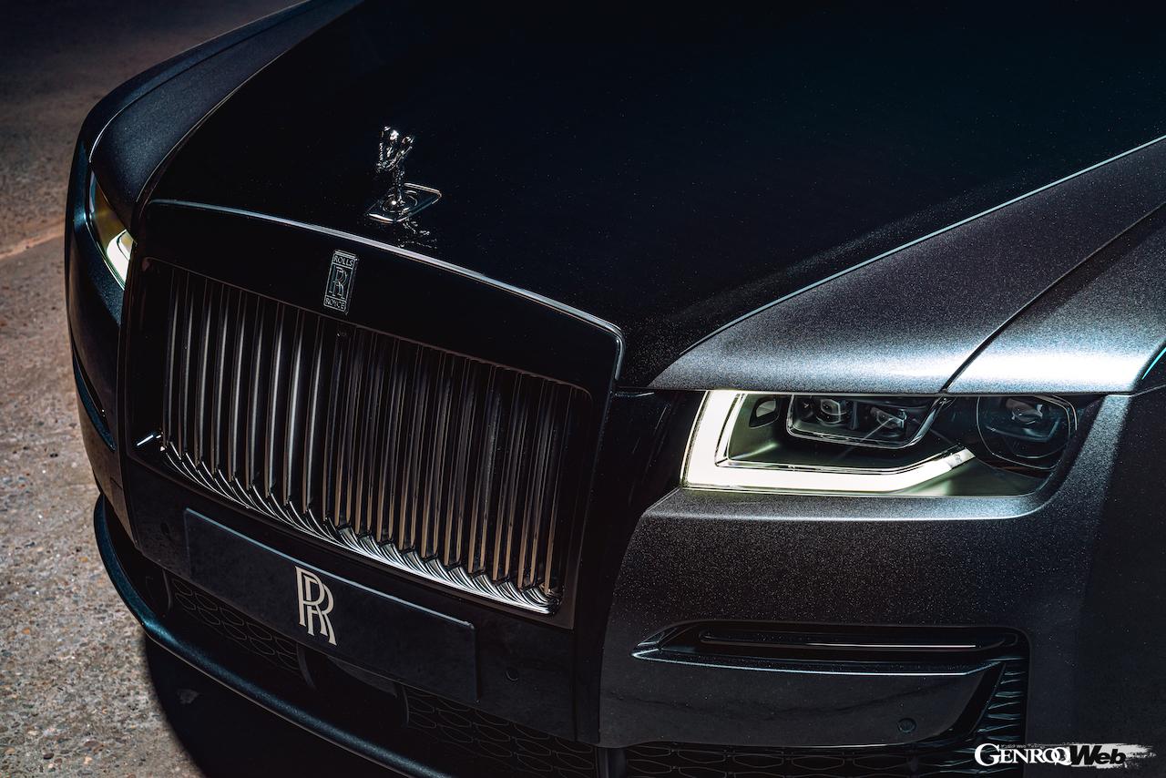 ロールス・ロイス ゴースト ブラック・バッジ仕様のフロントグリル