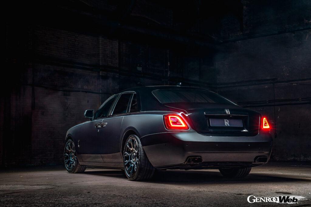 ロールス・ロイス ゴースト ブラック・バッジ仕様のリヤビュー