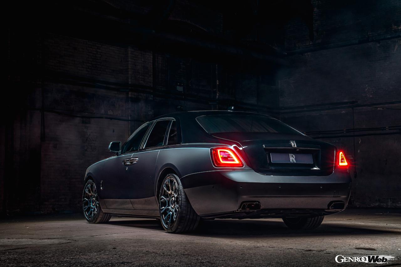 ロールス・ロイス ゴースト ブラック・バッジ仕様のリヤビュー