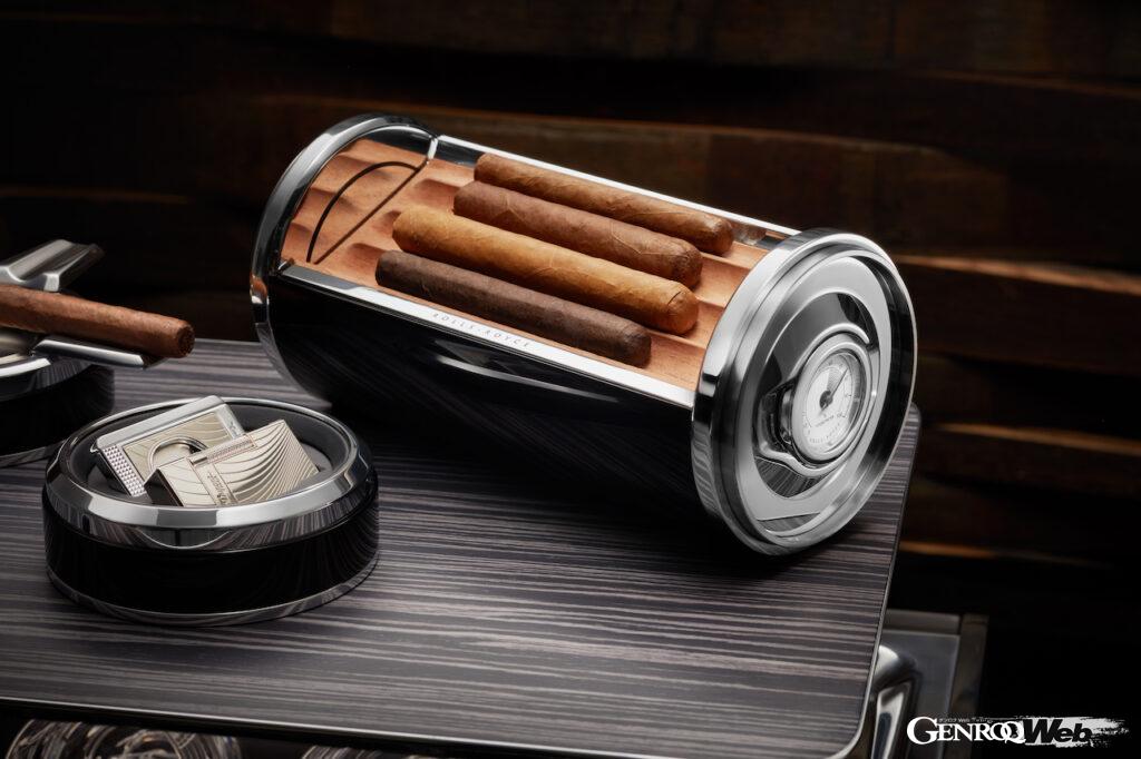 ロールス・ロイスがリリースしたウイスキー&シガー用チェスト、Cellarette（セラレット）