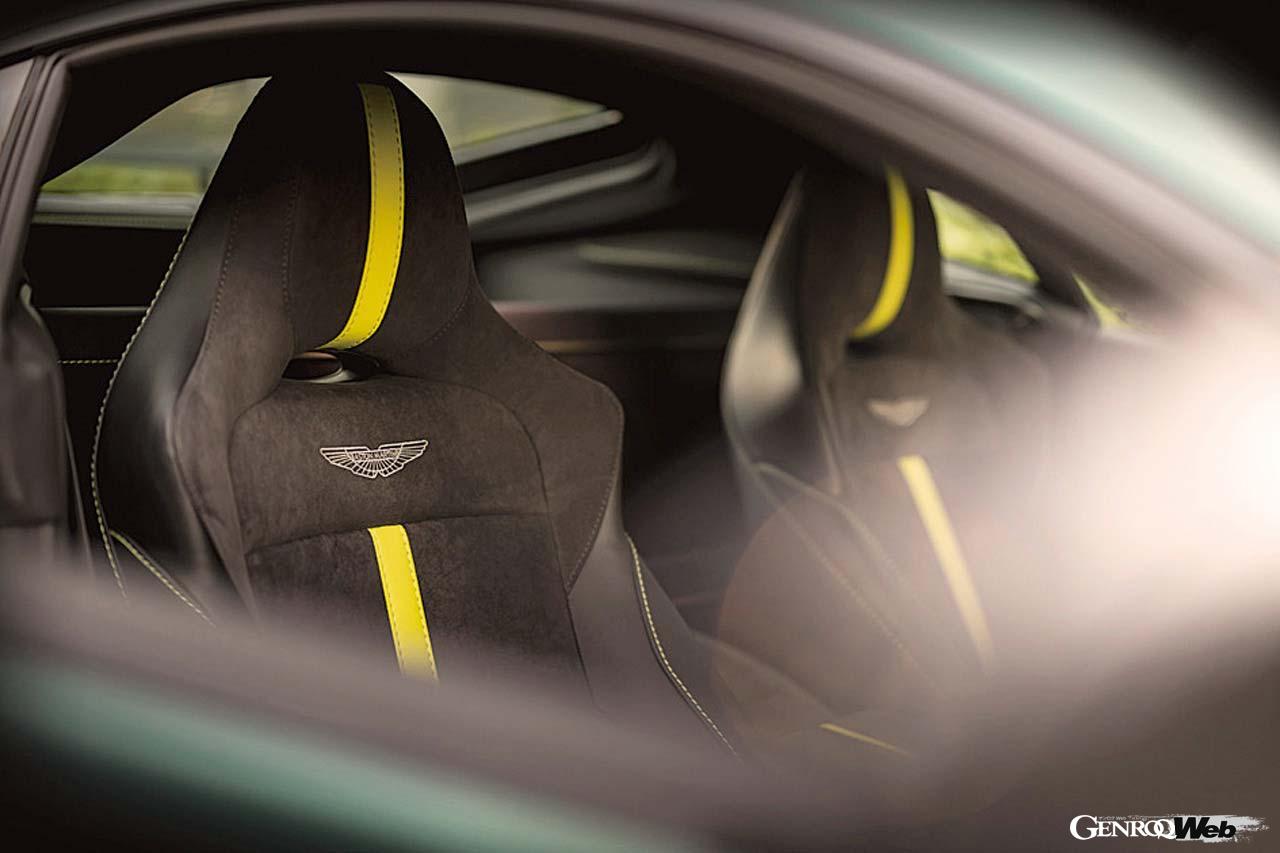 アストンマーティン ヴァンテージ F1エディションのシート