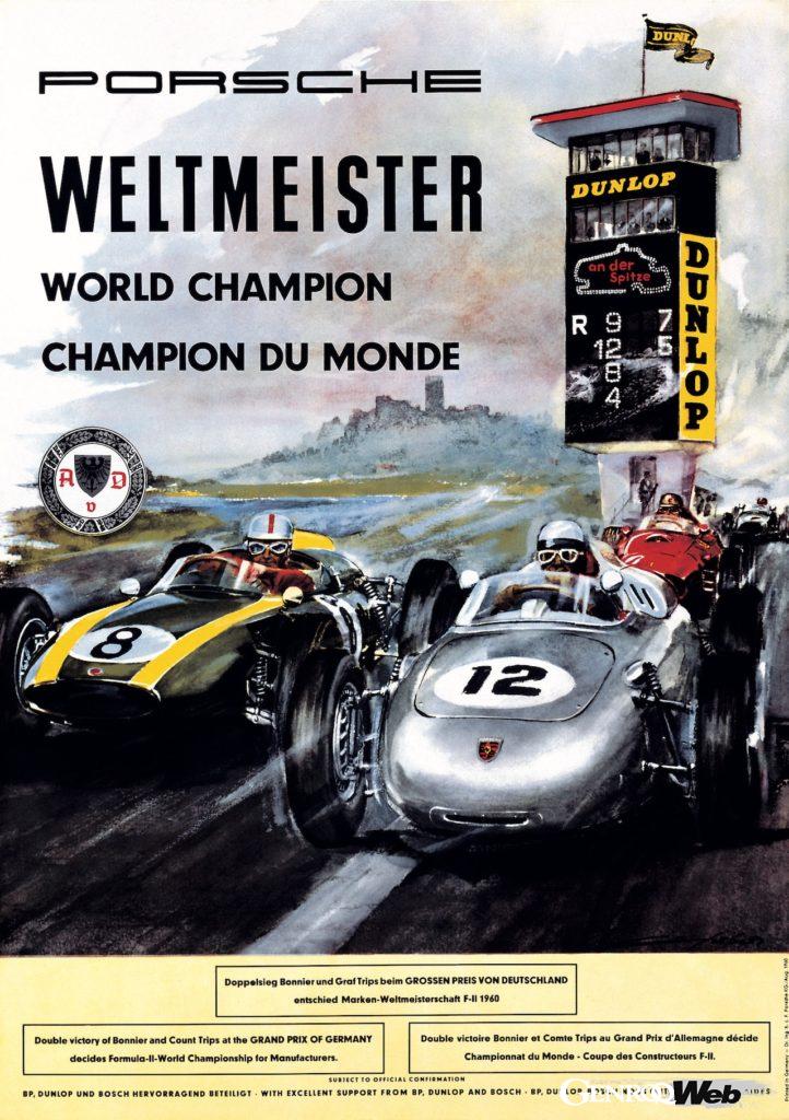 ポルシェ 718 F2 Type547のポスター