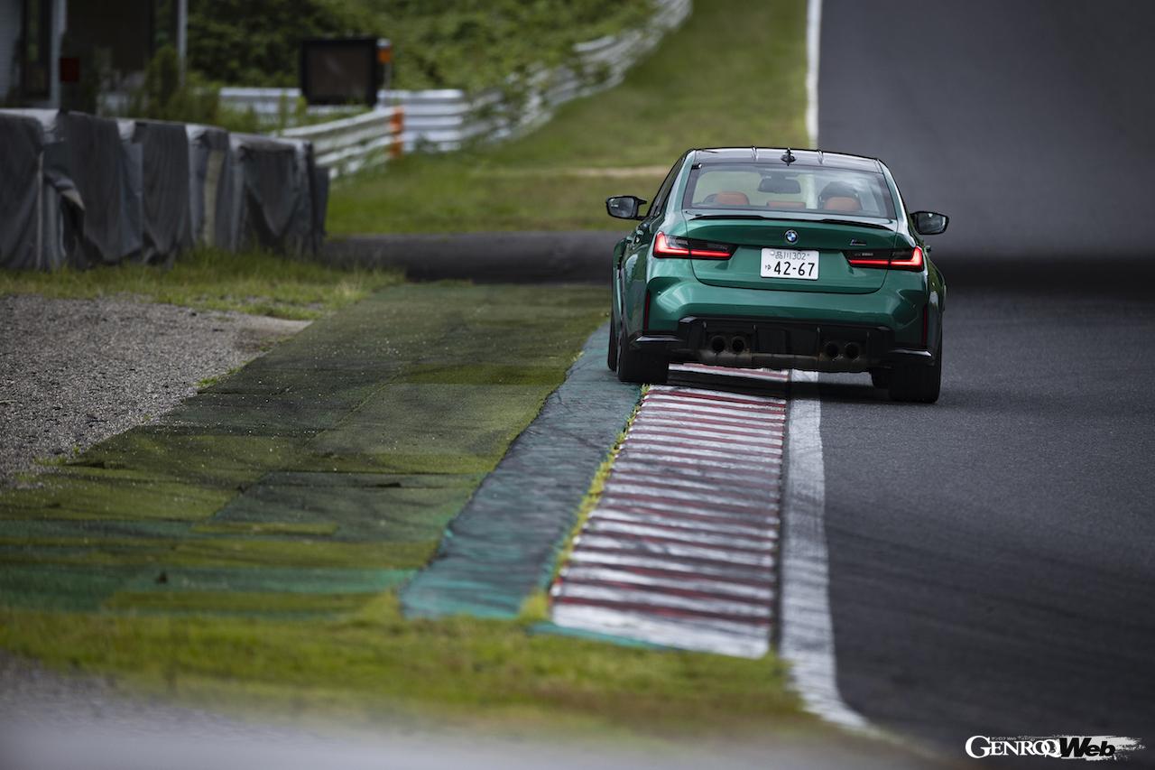 BMW M3コンペティションのリヤスタイル