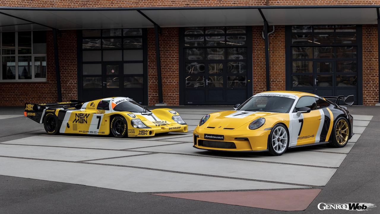 1985年ル・マン24時間優勝車「ポルシェ 956」を完全再現した、パオロ・バリッラの911 GT3