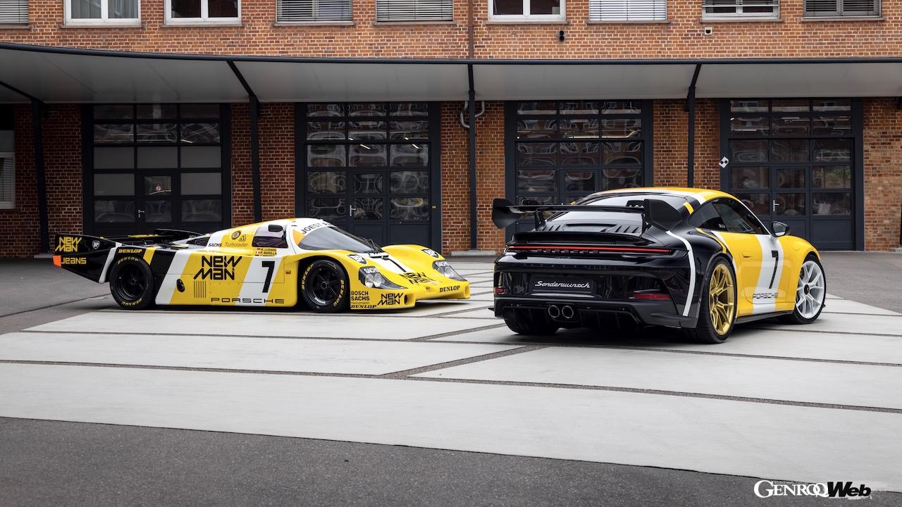 1985年ル・マン24時間優勝車「ポルシェ 956」を完全再現した、パオロ・バリッラの911 GT3