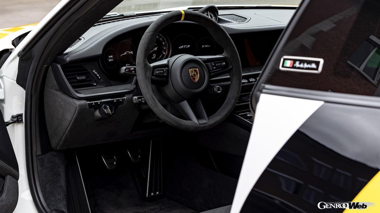 1985年ル・マン24時間優勝車「ポルシェ 956」を完全再現した、パオロ・バリッラの911 GT3