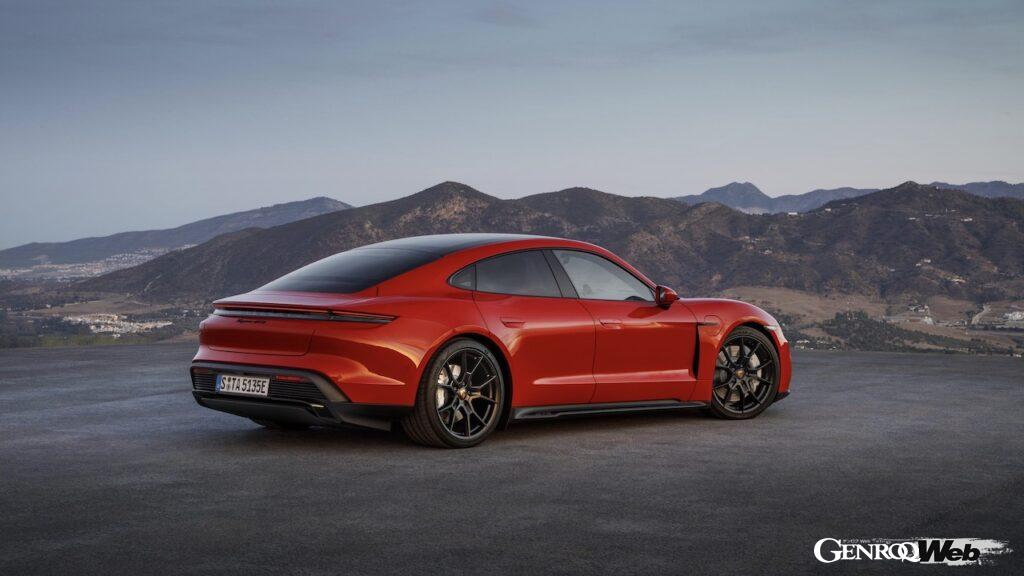 航続距離500kmの壁を破った初のポルシェ タイカン、「GTS」の日本における予約受注をスタート