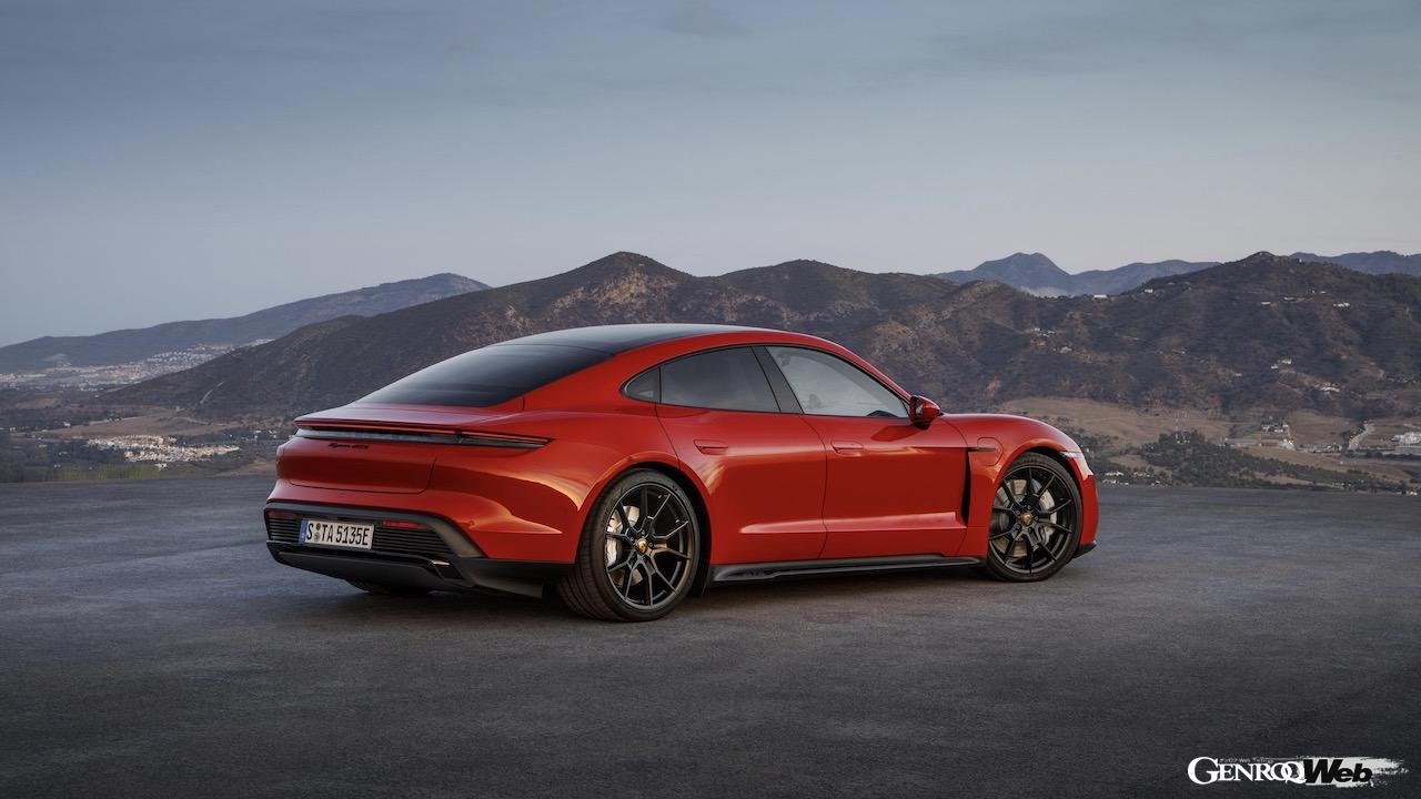 航続距離500kmの壁を破った初のポルシェ タイカン、「GTS」の日本における予約受注をスタート