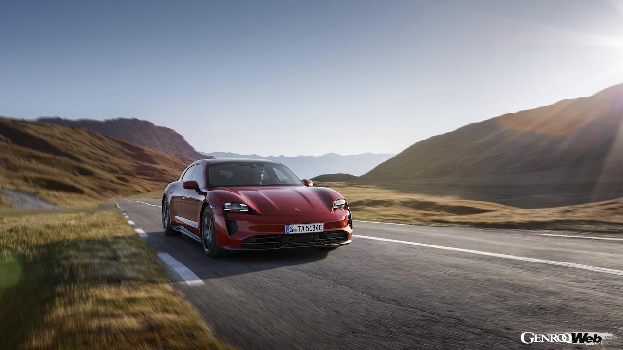 航続距離500kmの壁を破った初のポルシェ タイカン、「GTS」の日本における予約受注をスタート