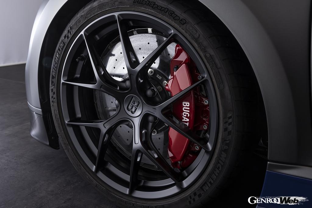 ブガッティ シロン スポーツ “レ・レジェンド・デュ・シエル”のホイール