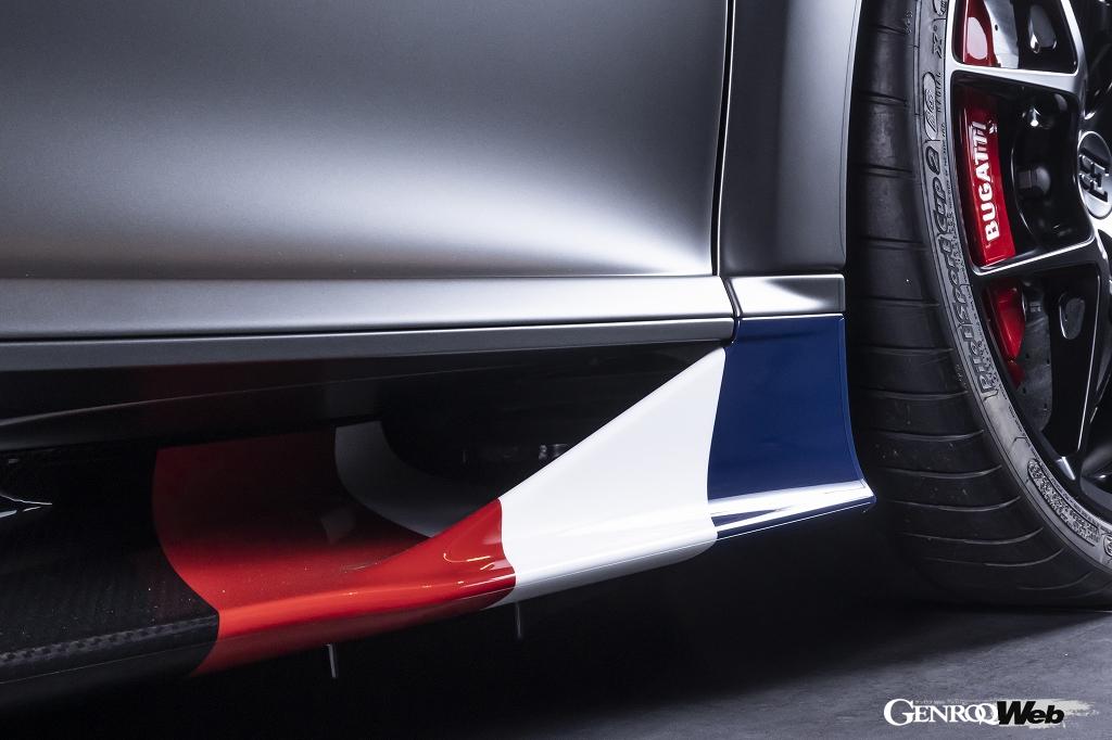 ブガッティ シロン スポーツ “レ・レジェンド・デュ・シエル”のサイドシル