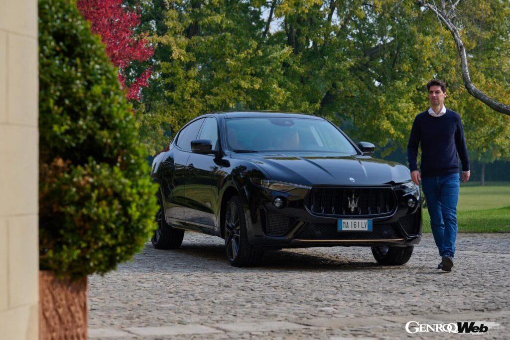 マッシミリアーノ・アライモがオーダーしたマセラティ レヴァンテ トロフェオのフオリセリエ仕様。フロントビュー