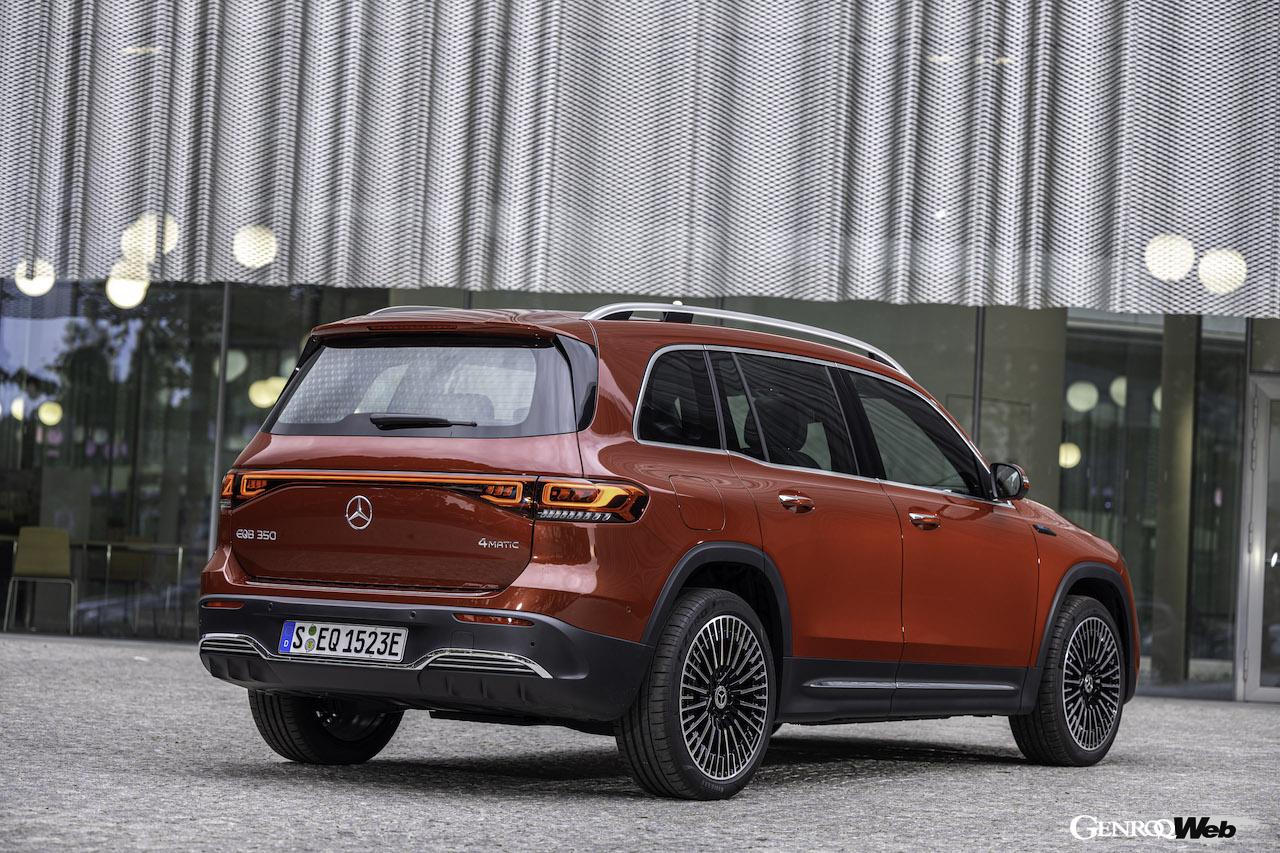 メルセデス・ベンツ EQB 350 4マティックのリヤビュー