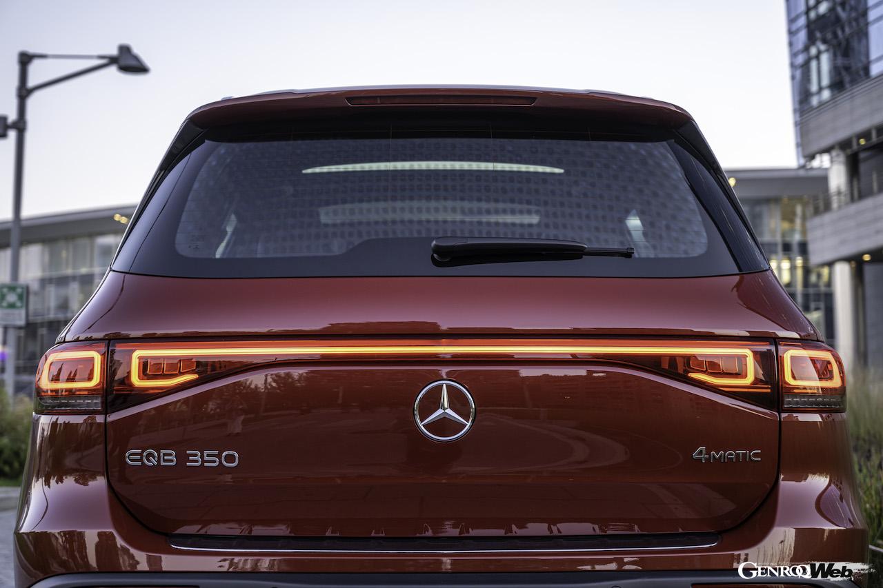 メルセデス・ベンツ EQB 350 4マティックのテールランプ