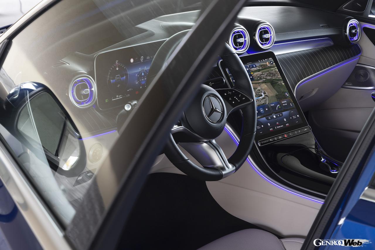 メルセデス・ベンツ C 200 4マティック オールテレインのコクピット