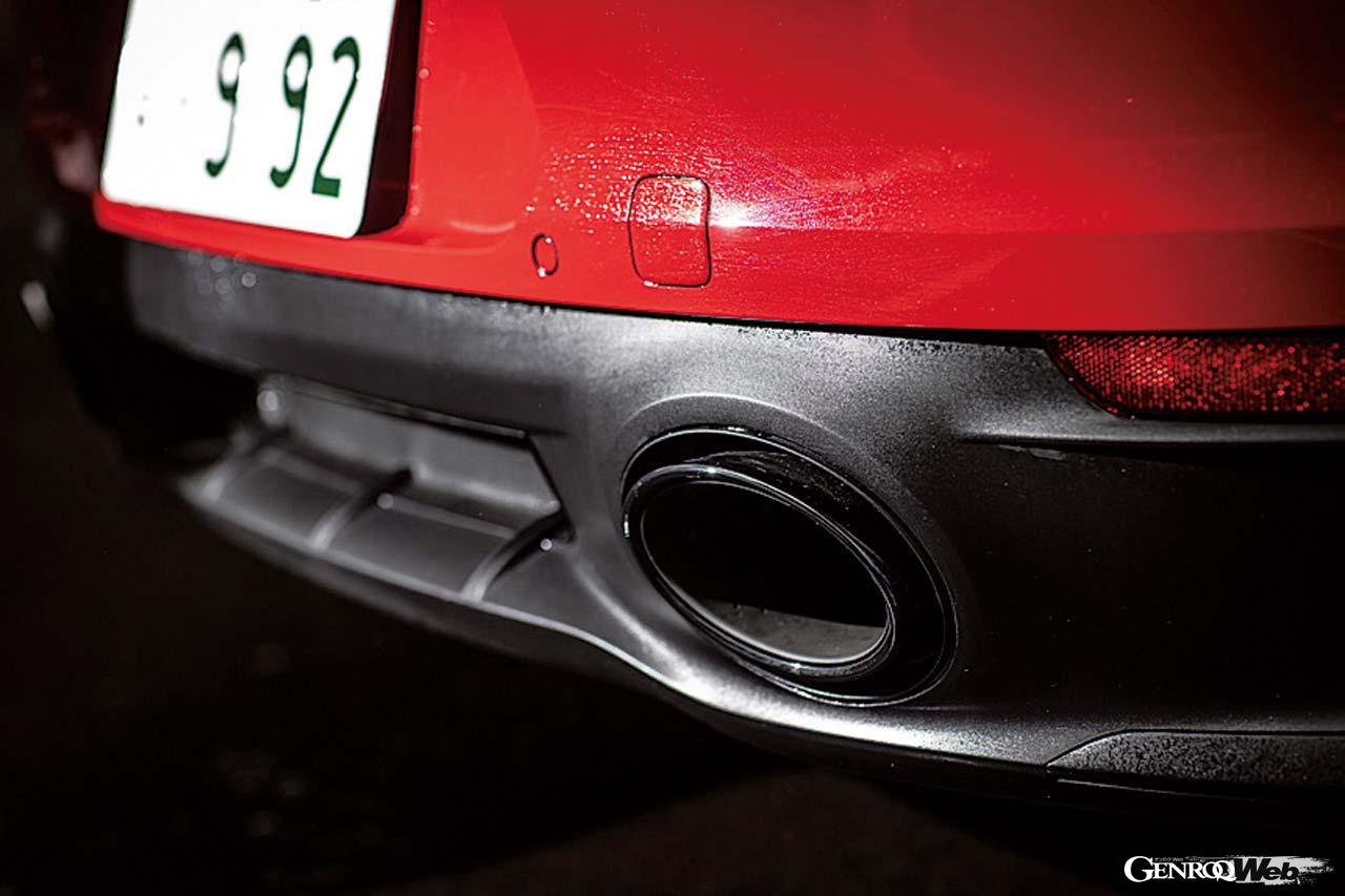 ポルシェ911 カレラGTSのエキゾーストマフラー