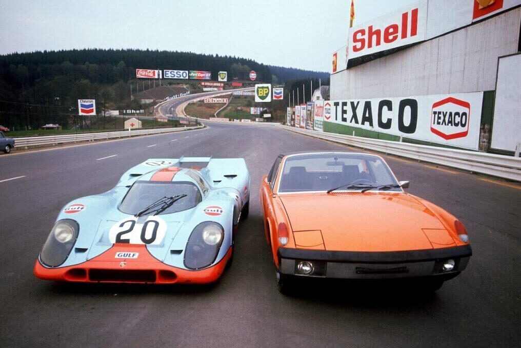 ポルシェ 914 1.7と917Kのツーショット