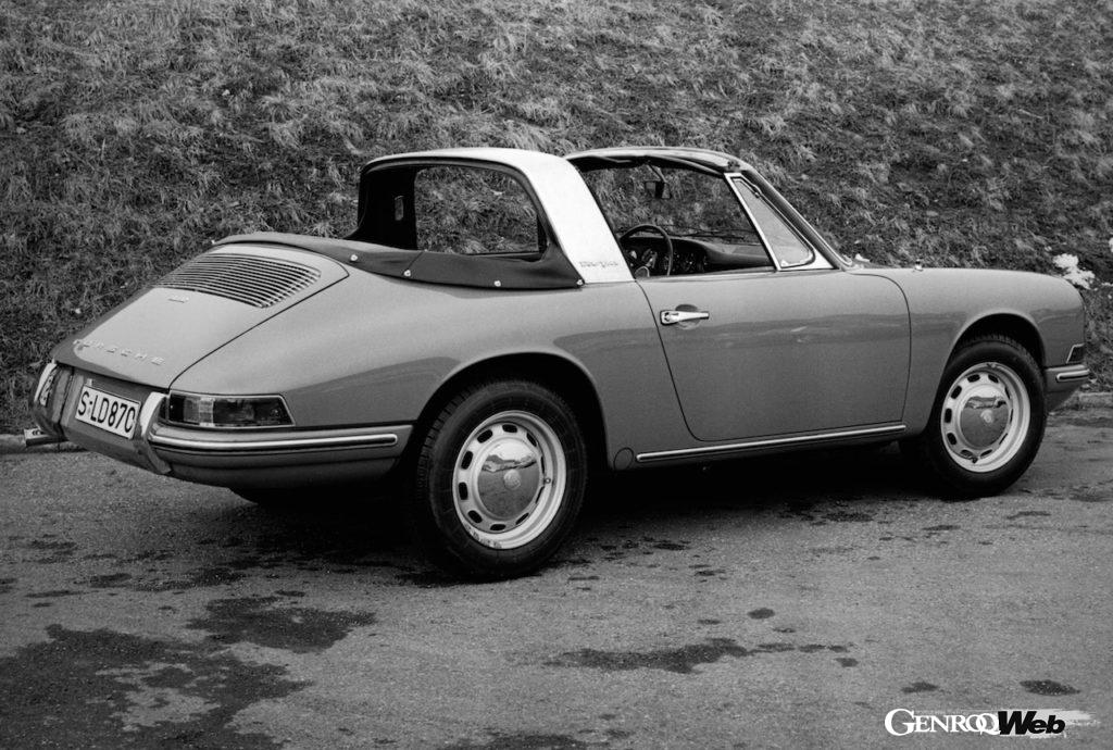 ポルシェ 912 タルガのリヤスタイル