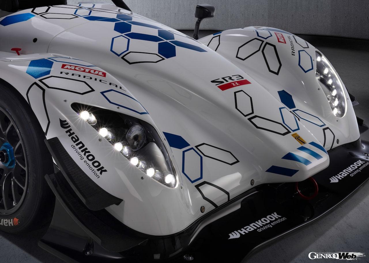 2022年モデルに生まれ変わった「ラディカル SR3 XX」のエクステリア。