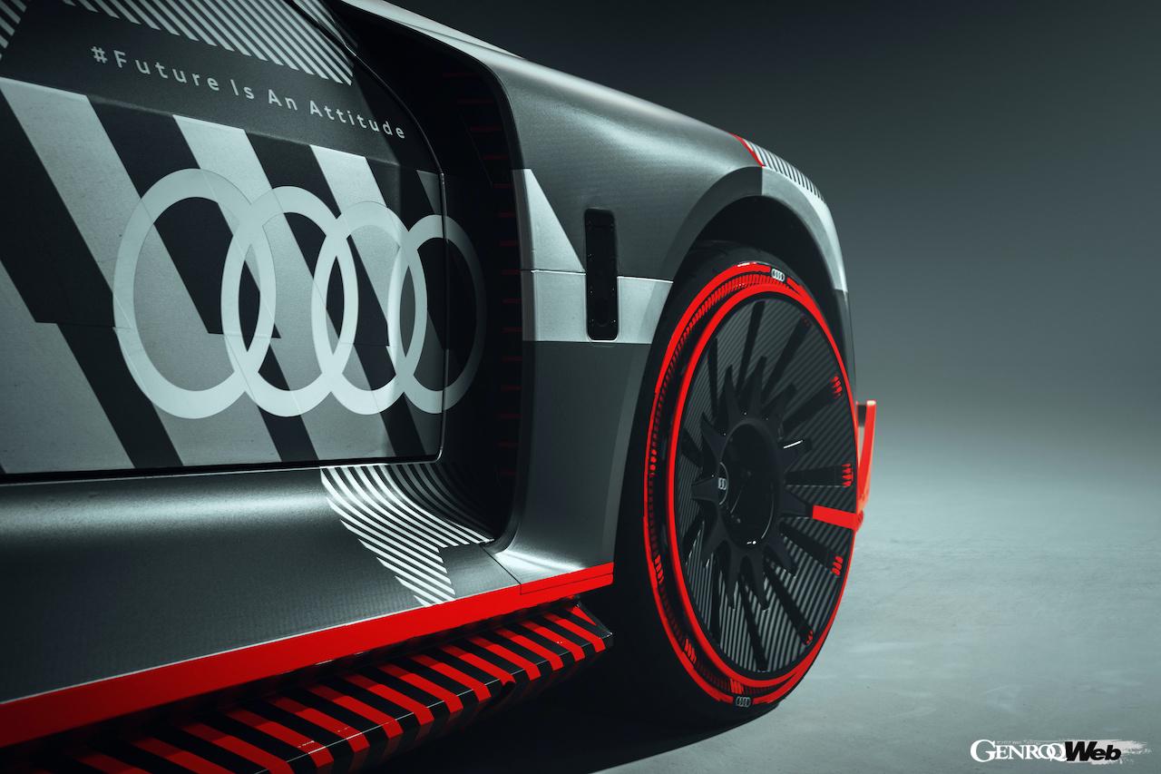 現代に蘇ったスポーツクワトロ S1、ケン・ブロックが「アウディ S1 e-tron クワトロ フーニトロン」をドライブ