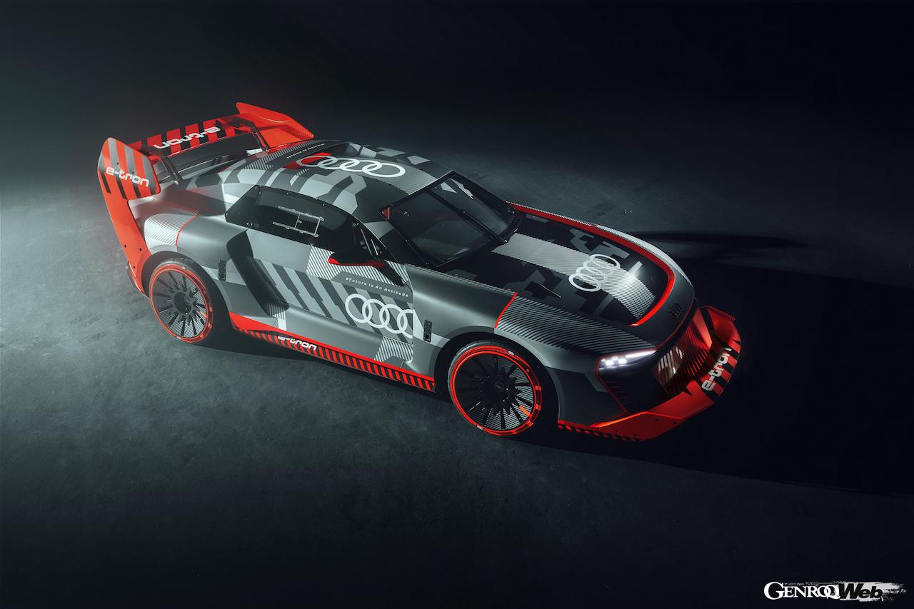 現代に蘇ったスポーツクワトロ S1、ケン・ブロックが「アウディ S1 e-tron クワトロ フーニトロン」をドライブ