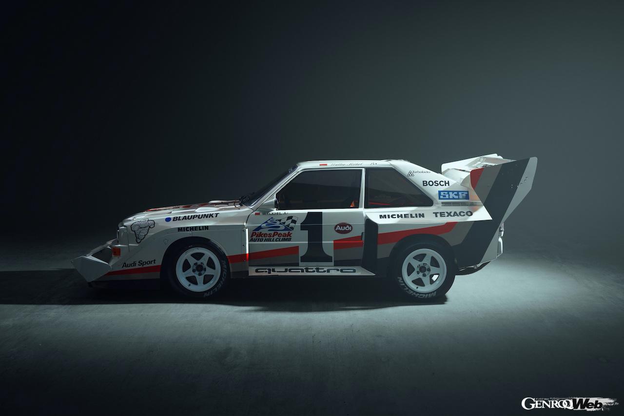 現代に蘇ったスポーツクワトロ S1、ケン・ブロックが「アウディ S1 e-tron クワトロ フーニトロン」をドライブ