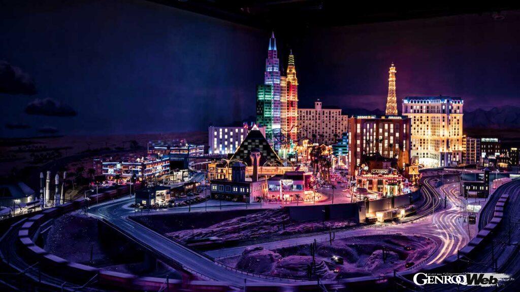 世界最大のジオラマ施設ハンブルクの「ミニチュア・ワンダーランド」に、ポルシェ 99X エレクトリックが登場。