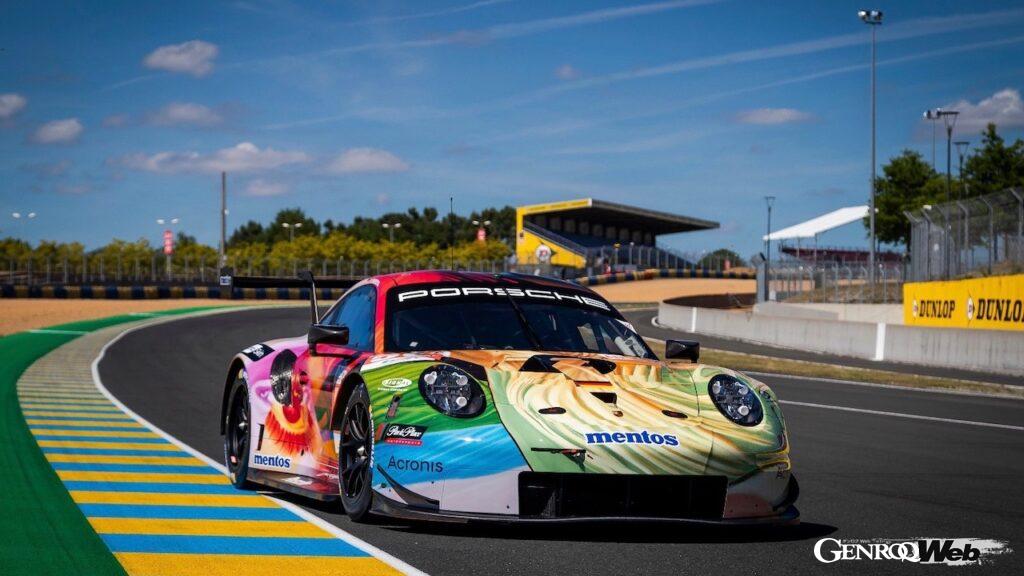 アートカーでありながらも、実際のレースに参戦したのがリチャード・フィリップスによって製作されたポルシェ 911 RSR。2019年のル・マン24時間でイェルク・ベルクマイスターのドライブでクラス優勝を飾っている。