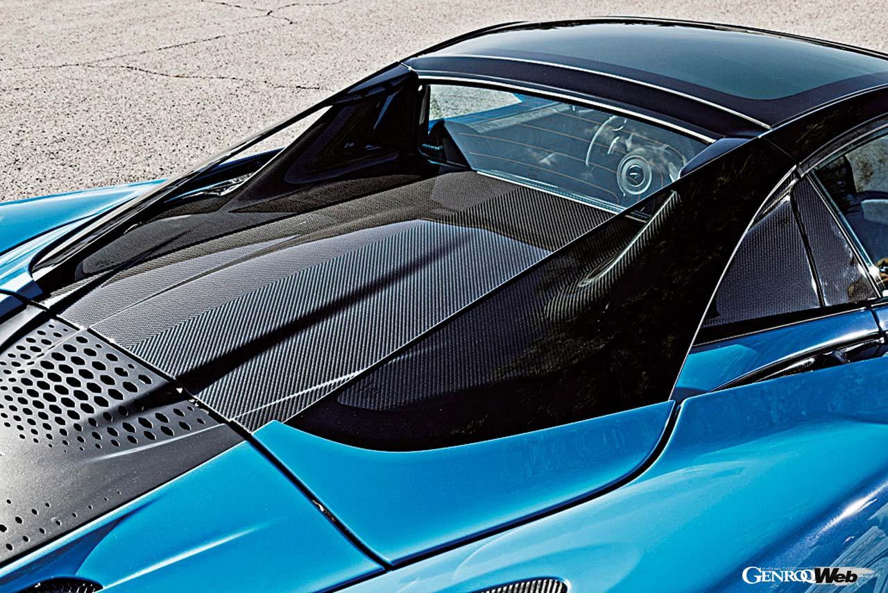 マクラーレン 765LT スパイダーのリヤセクション