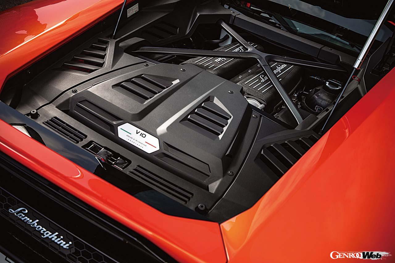 ランボルギーニ ウラカン EVOのエンジン