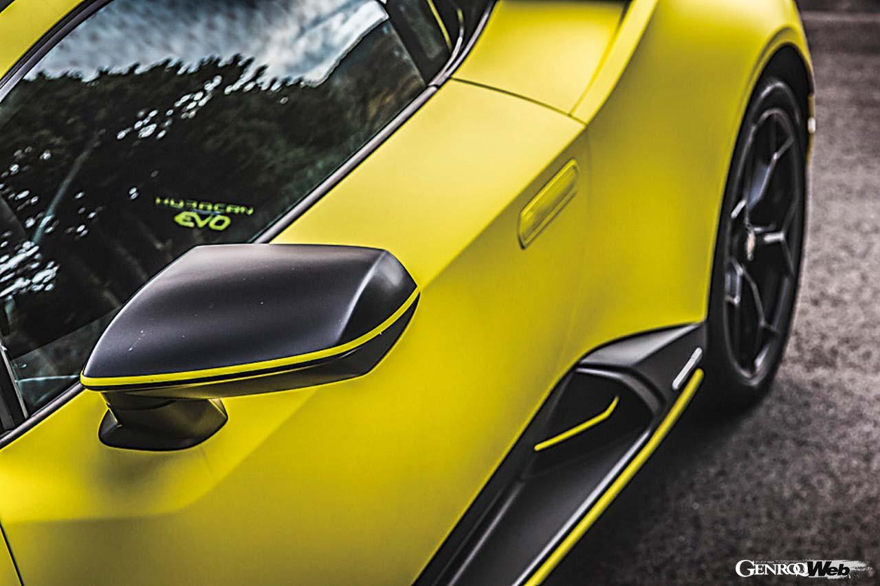 ランボルギーニ ウラカンEVO フルオ・カプセルのディティール