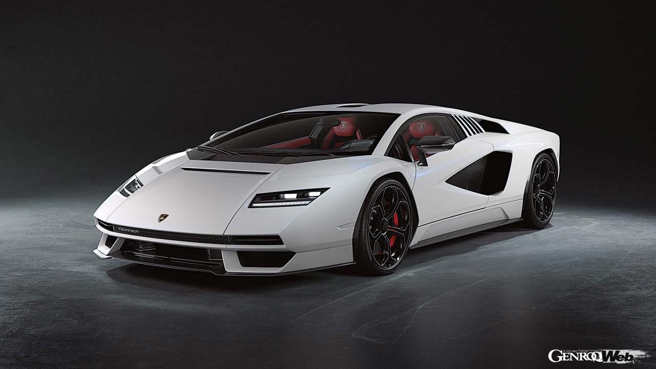 ランボルギーニ カウンタック LPI 800-4のフロントスタイル