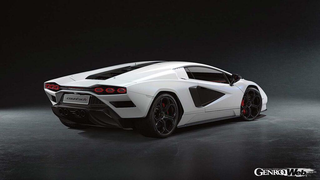 ランボルギーニ カウンタック LPI 800-4のリヤスタイル