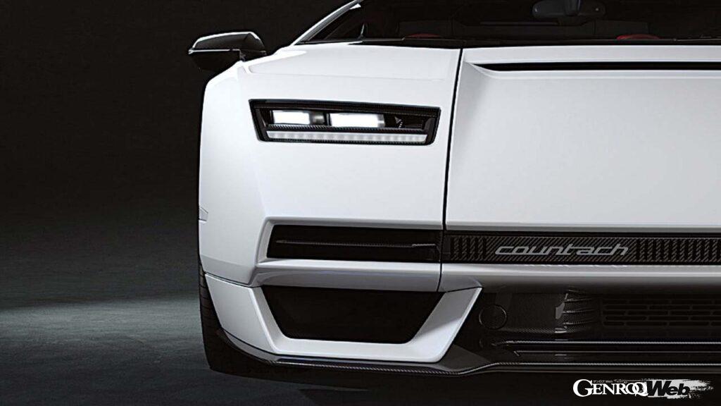 ランボルギーニ カウンタック LPI 800-4のフロントセクション