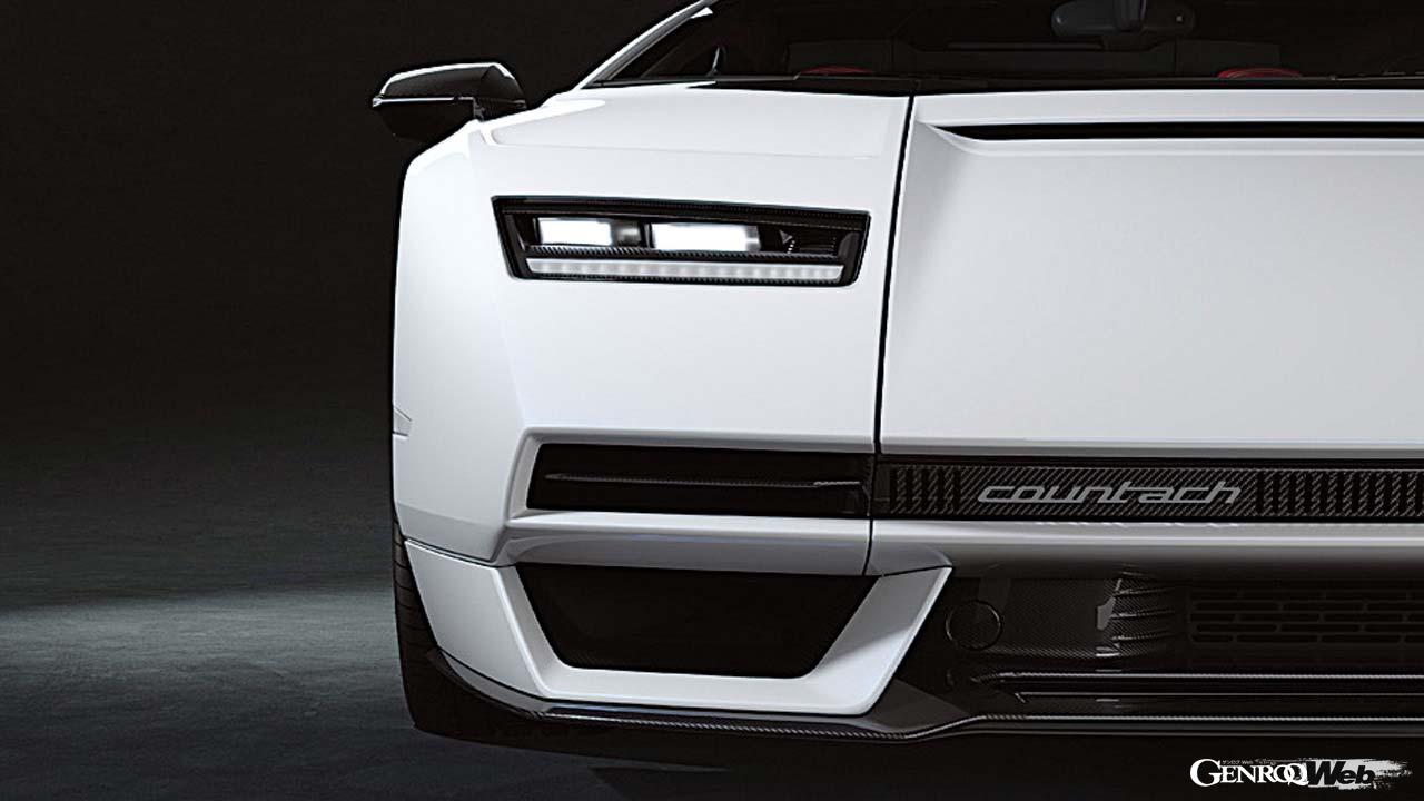 ランボルギーニ カウンタック LPI 800-4のフロントセクション