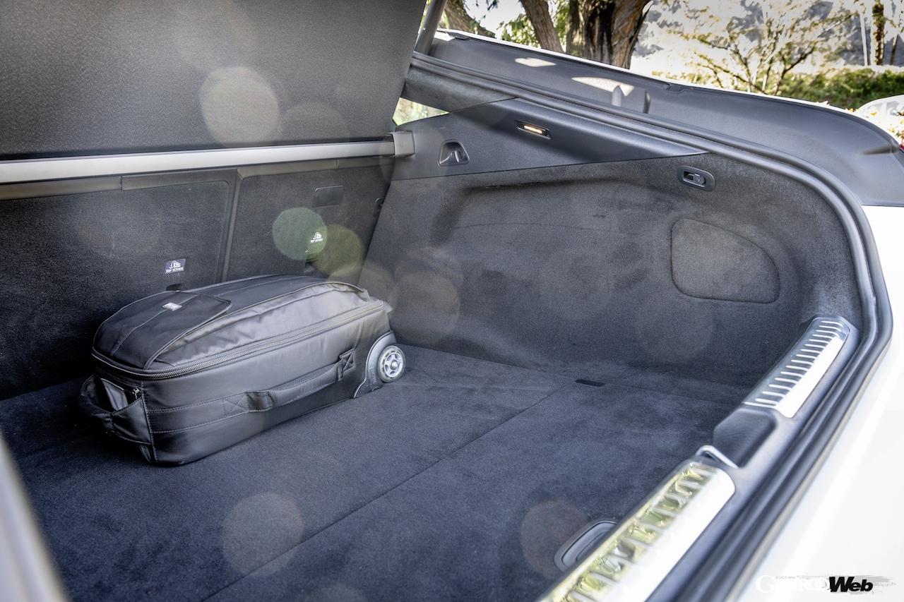 メルセデスAMG EQS 53 4マティック＋。ラゲージコンパートメント