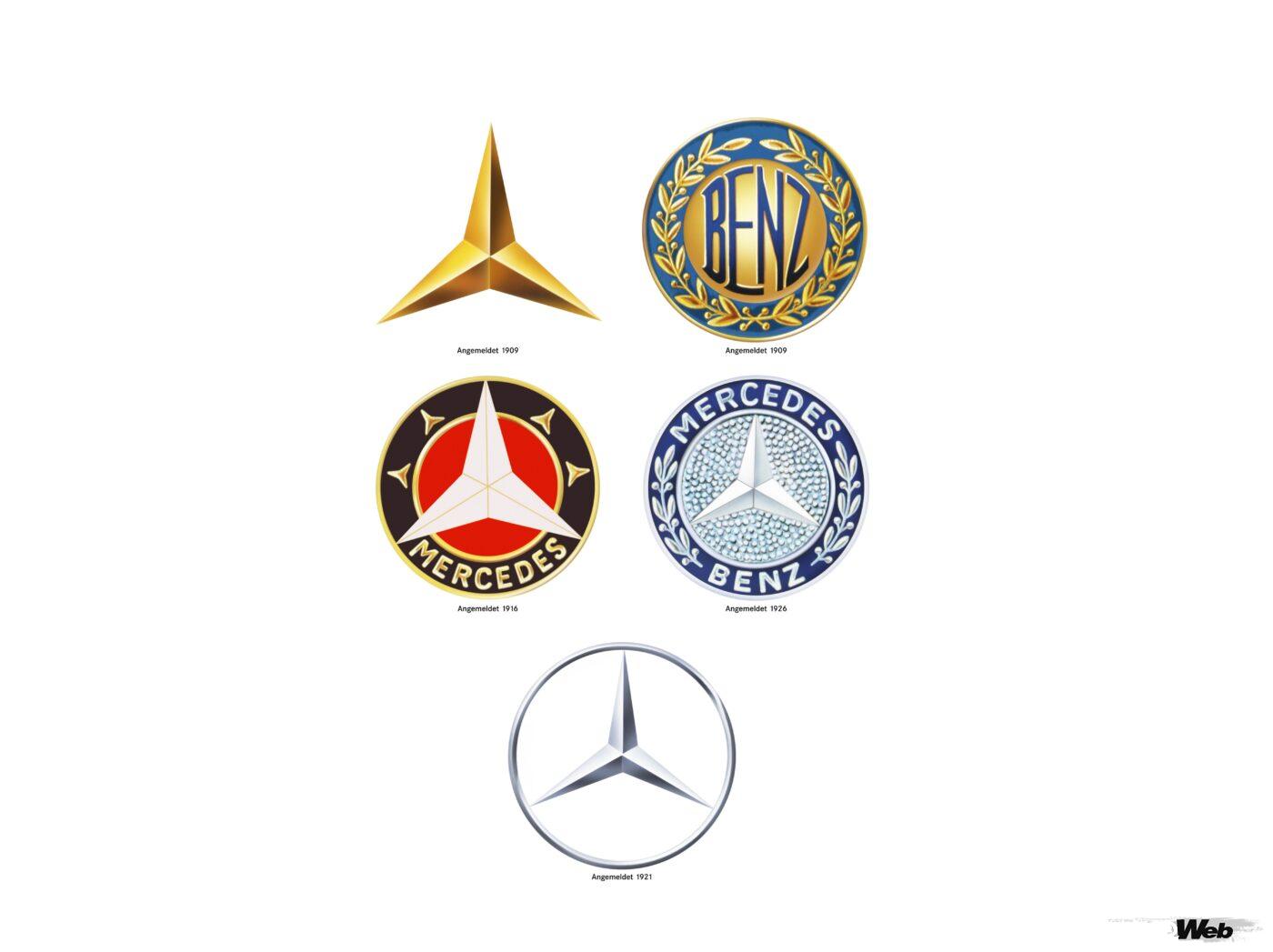 スリーポインテッドスターの変遷