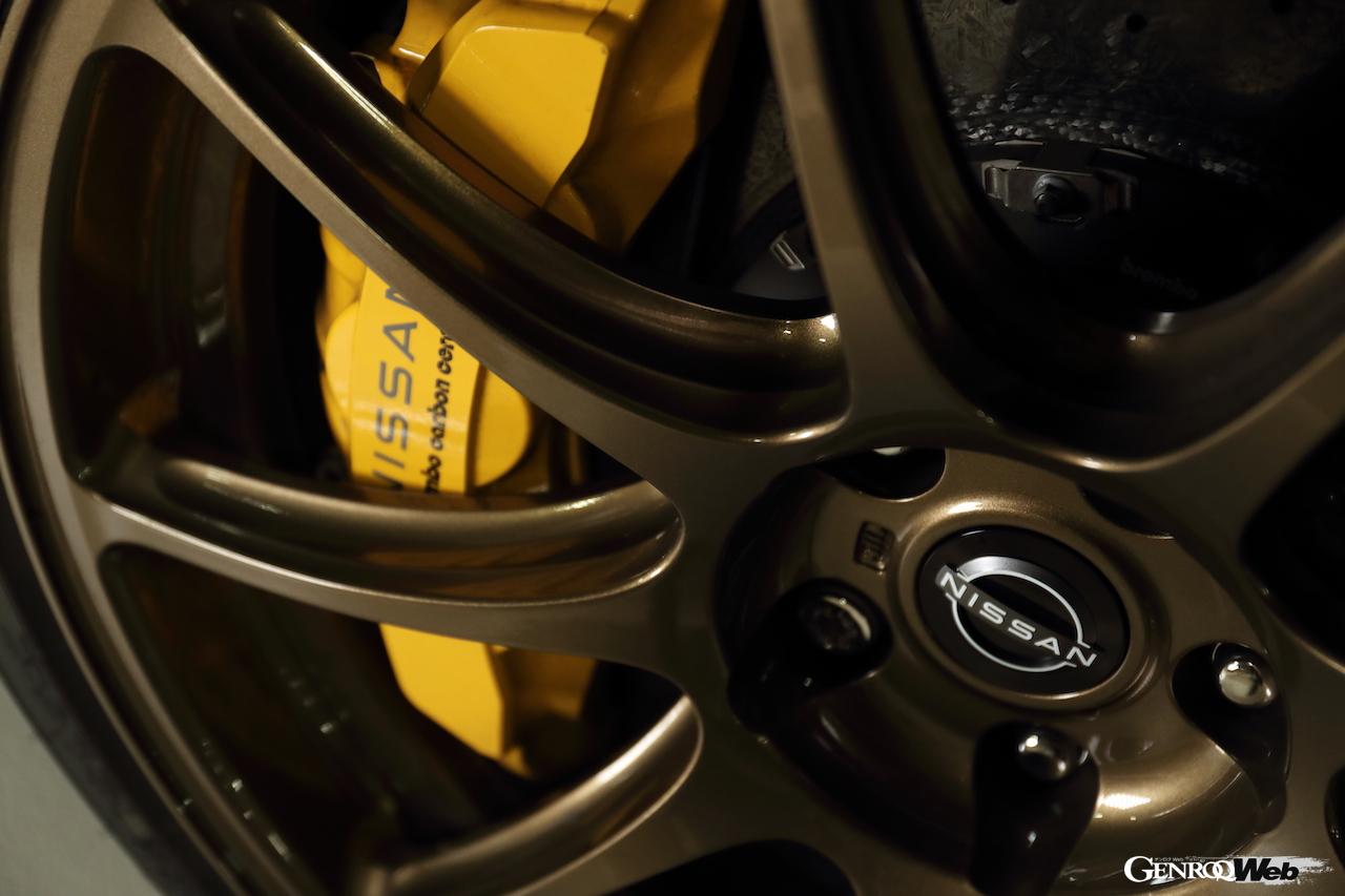 ニッサン GT-R 2022年モデルの特別仕様車“Tスペック”のホイール