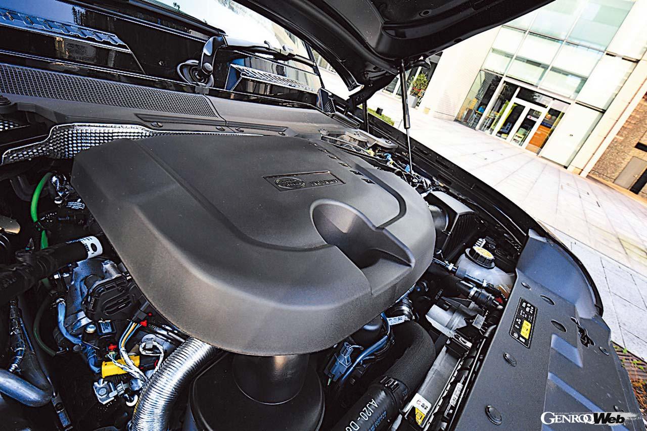 ランドローバー ディフェンダー 110 X D300のエンジン
