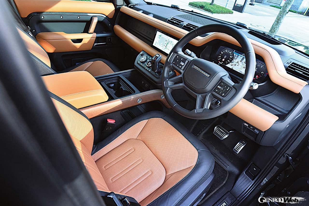 ランドローバー ディフェンダー 110 X D300のインテリア