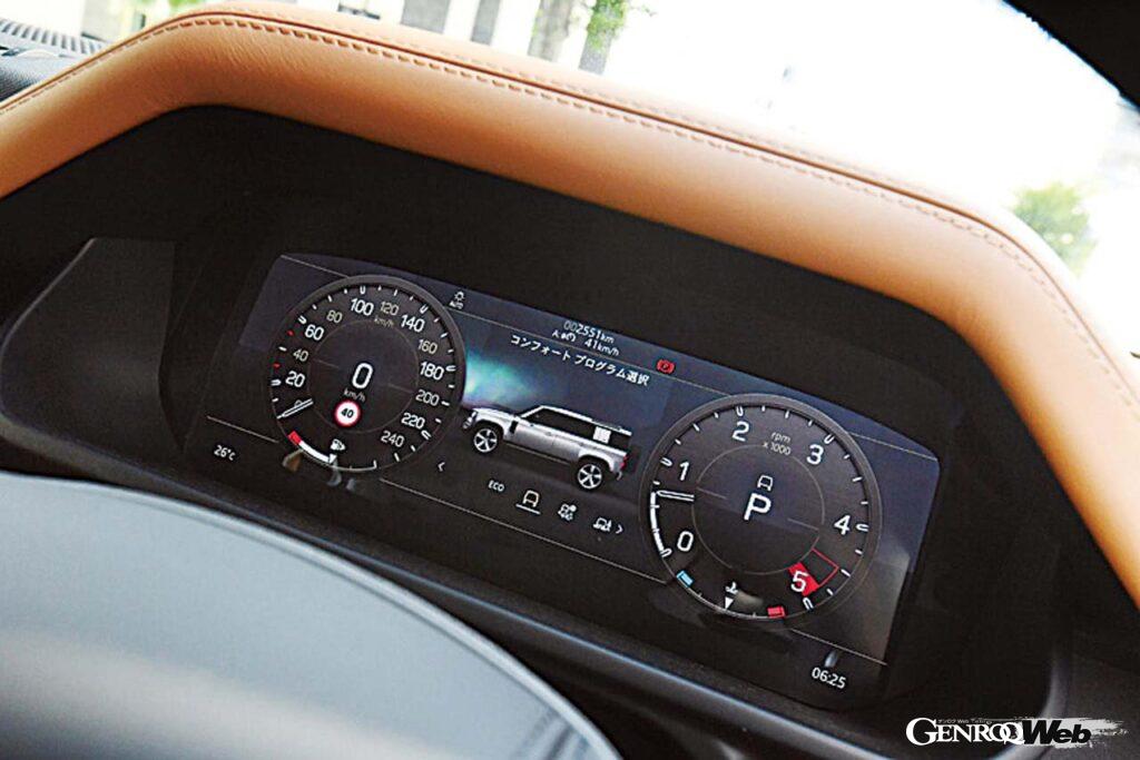 ランドローバー ディフェンダー 110 X D300のインパネ