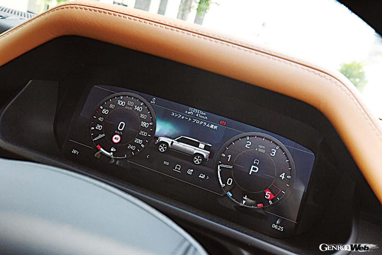 ランドローバー ディフェンダー 110 X D300のインパネ