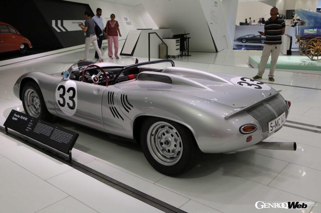 ポルシェ 718 W-RS スパイダーのリヤスタイル