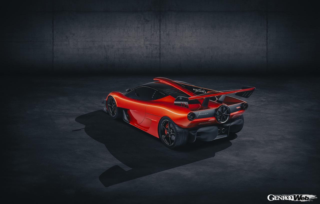 ゴードン・マレー オートモーティブ T.50s ニキ・ラウダのリヤスタイル