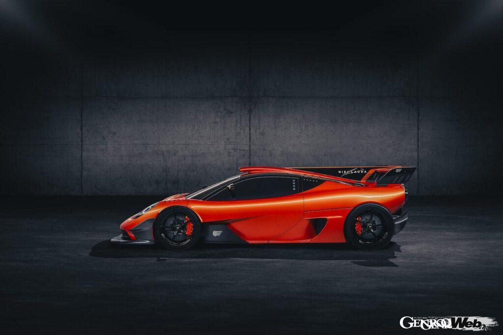 ゴードン・マレー オートモーティブ T.50s ニキ・ラウダのサイドビュー