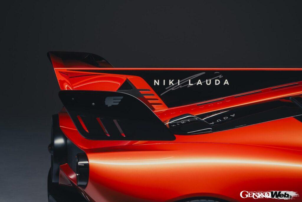 ゴードン・マレー オートモーティブ T.50s ニキ・ラウダのリヤセクション