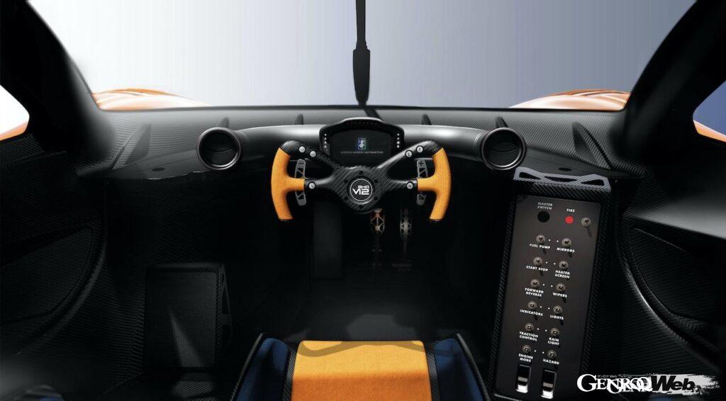 ゴードン・マレー オートモーティブ T.50s ニキ・ラウダのコクピット